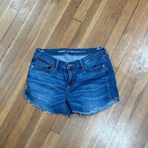 Old Navy Dark Blue Jean Shorts